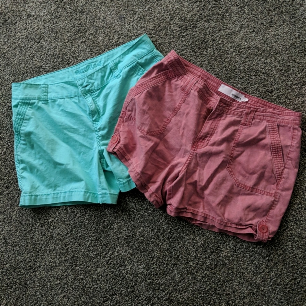 2 pair of shorts